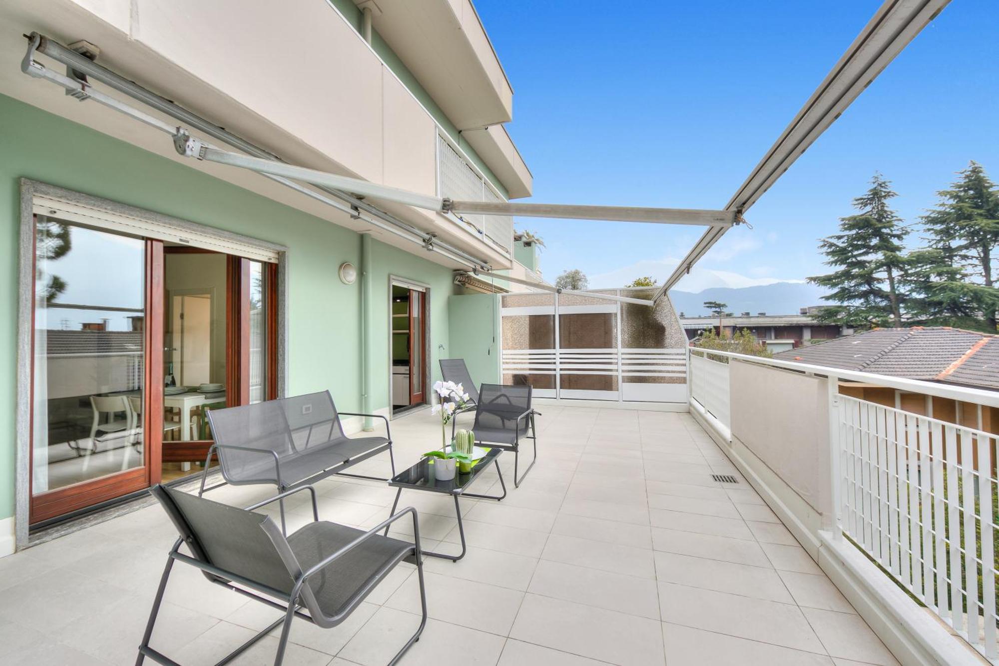 Balcone Sui Tigli Few Min From The Lake - Happy Rentals Riva del Garda Exterior photo